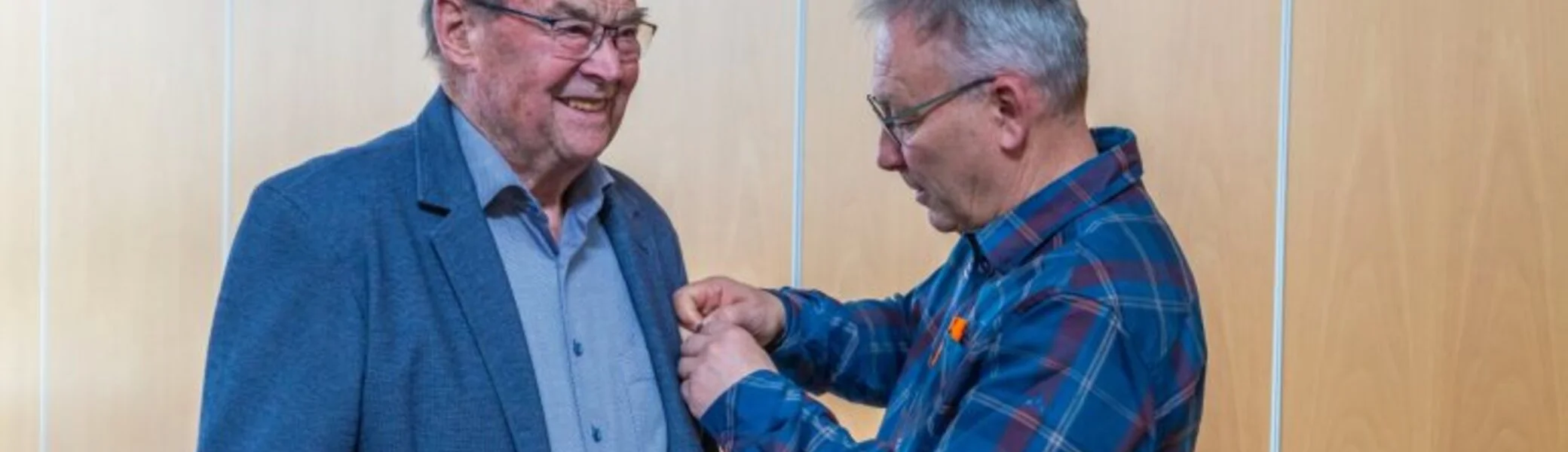 © 70 Jahre - v.l.n.r. Erwin Geisinger, Klaus Hassler