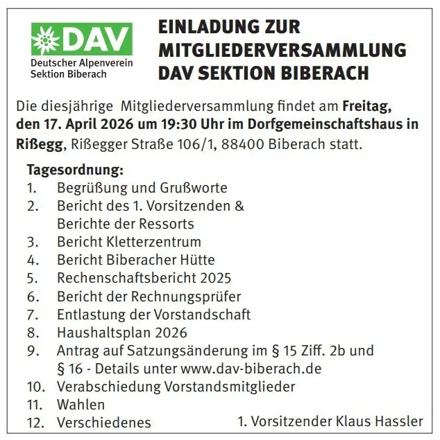 © DAV Biberach