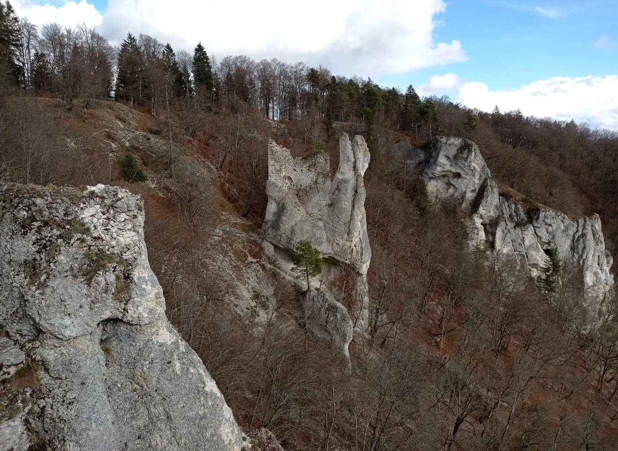 Die Familiengruppe auf dem Felsenweg | © DAV Biberach