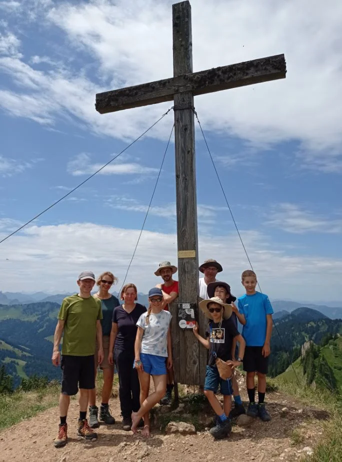 Auf dem Gipfel des Siplinger Kopfes | © DAV Biberach