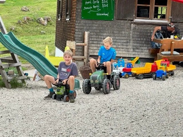 Ausklang auf der Alpe Gerstenbrändle  | © DAV Biberach