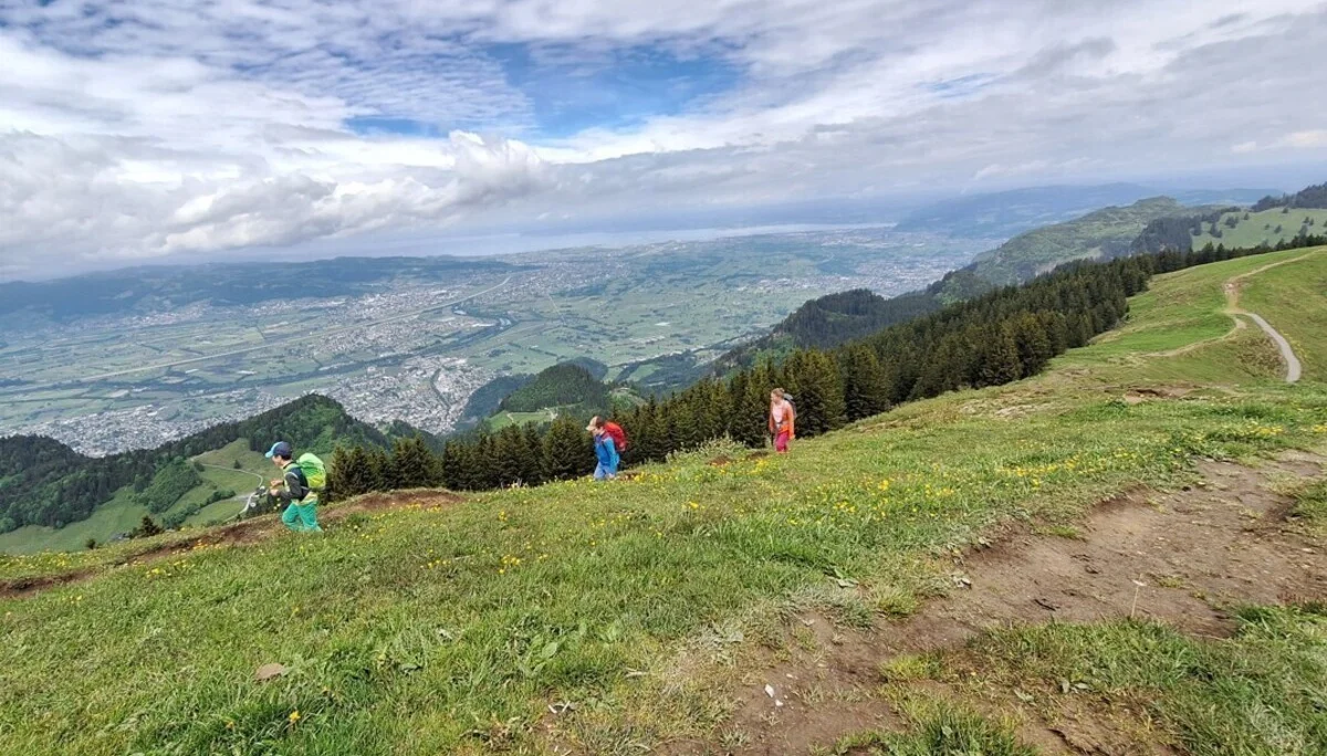 Im Gipfelanstieg zur Hohen Kugel | © DAV Biberach