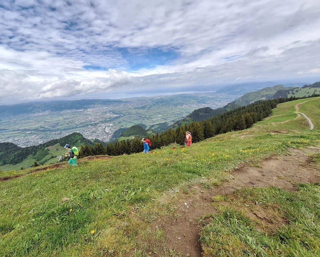 Im Gipfelanstieg zur Hohen Kugel | © DAV Biberach