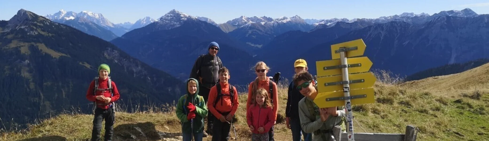 Blick nach Osten (Thaneller und Zugspitze) | © DAV Biberach