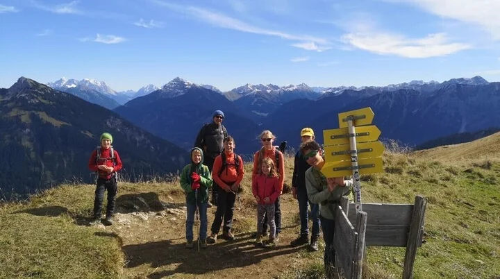 Blick nach Osten (Thaneller und Zugspitze) | © DAV Biberach