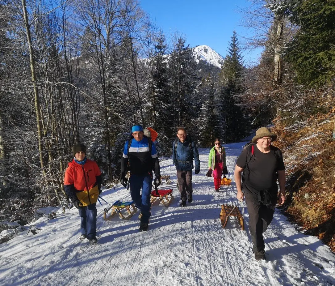 Die Rodelbahn wird besser | © Beate Hensinger
