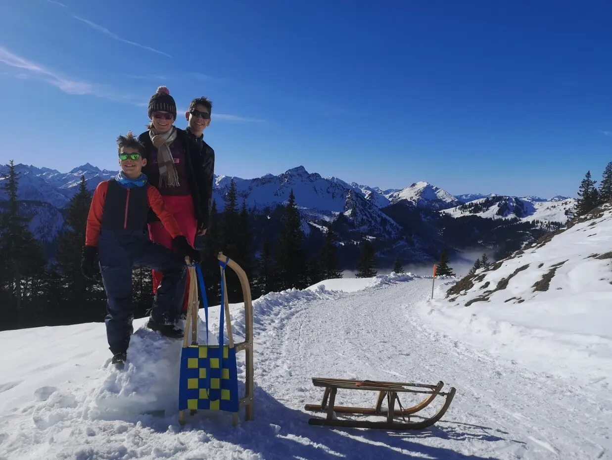 oben angekommen | © Beate Hensinger