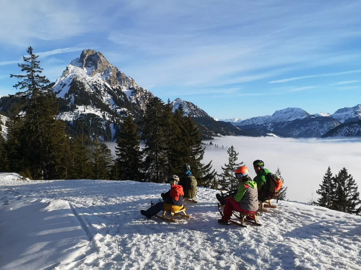 Letzte Pause vor dem Nebel | © Beate Hensinger