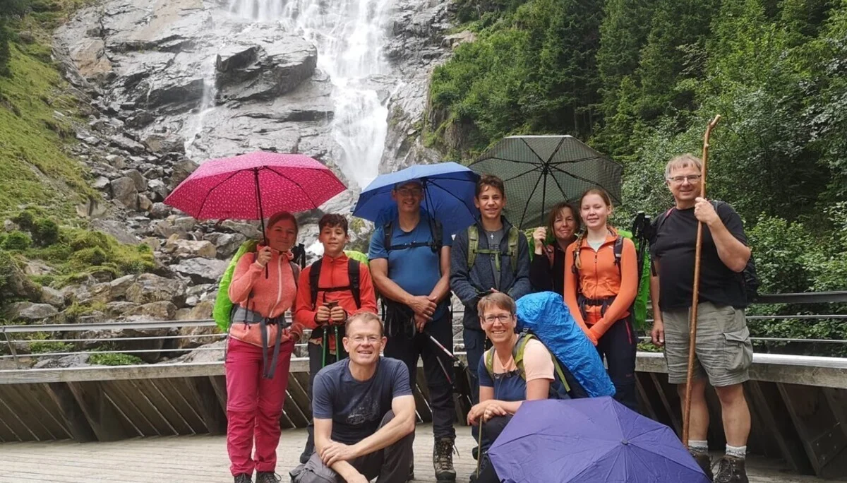 Vor dem Grawawasserfall | © DAV Biberach